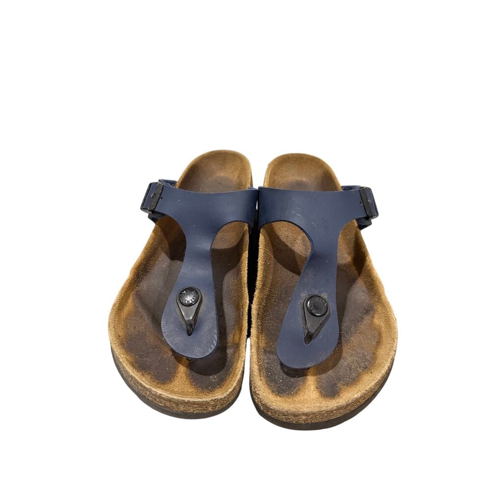 Birkenstock Gizeh Sandals in navy blue Women's Size 35
